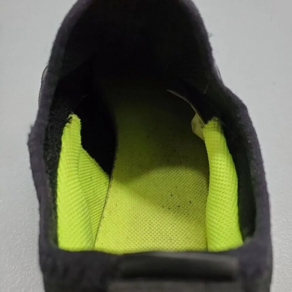 Nike Air Zoom Vapor Football Shoes Youth Sz 4.5 Black Leather Slip On DJ5619-001